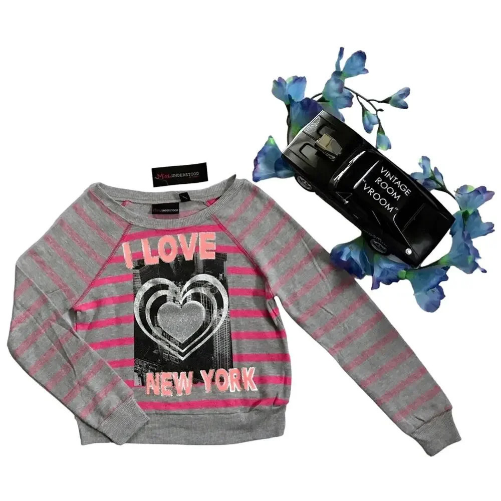Miss Understood NWT Lightweight Sweatshirt Girls S (6/7)